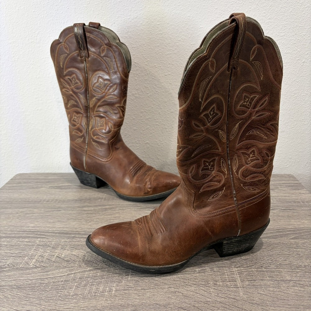 Ariat Heritage Western Cowgirl Riding Boots 10001015 - Size Us 9B / UK 6.5M
